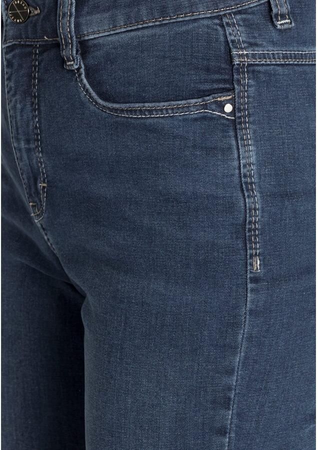 MAC Blauwe Straight-Leg Jeans met Vrouwelijke Silhouet Blue Dames - Foto 5