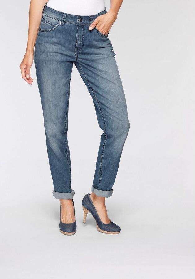 MAC Slim fit jeans met stretch model 'Melanie' - Foto 11