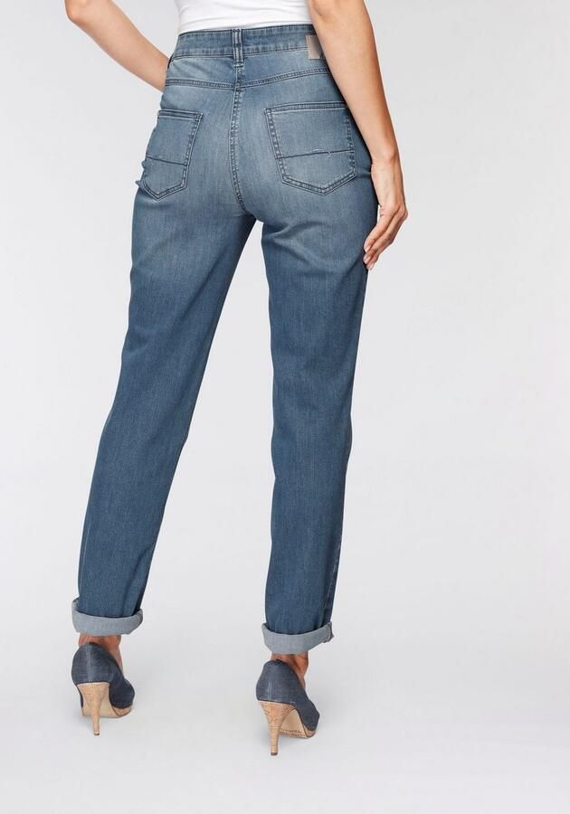 MAC Slim fit jeans met stretch model 'Melanie' - Foto 13