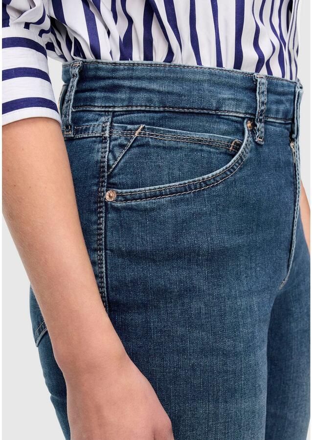 MAC Slim fit jeans met stretch model 'Melanie' - Foto 9