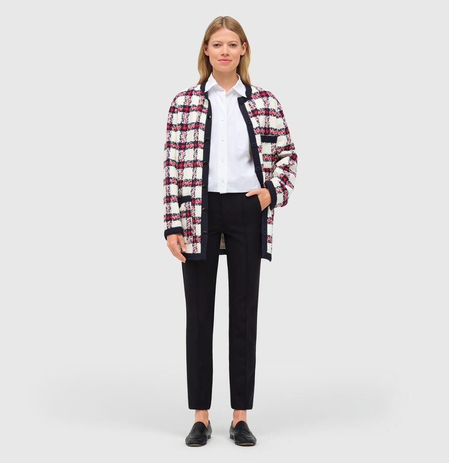 MAC Stretchbroek met vaste plooien model 'ANNA ZIP' - Foto 6