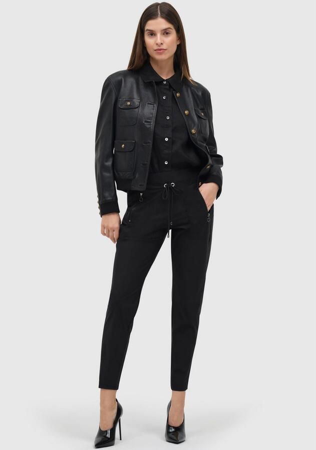 MAC Slim-fit Actieve Broek met Elastische Taille Blue Dames - Foto 10