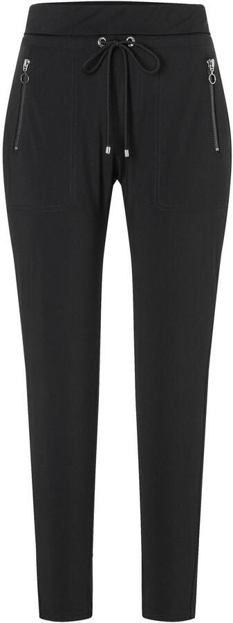 MAC Slim-fit Actieve Broek met Elastische Taille Blue Dames - Foto 13