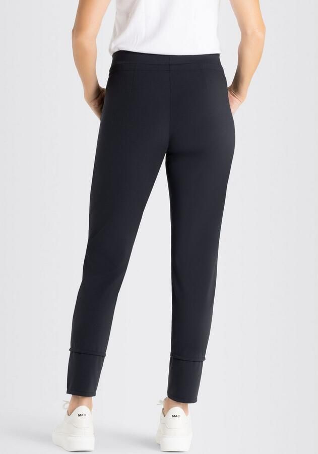 MAC Slim-fit Actieve Broek met Elastische Taille Blue Dames - Foto 11
