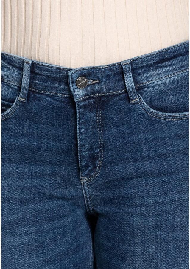 MAC Wijde spijkerbroek met klassieke blauwe wassing Blue Dames - Foto 13