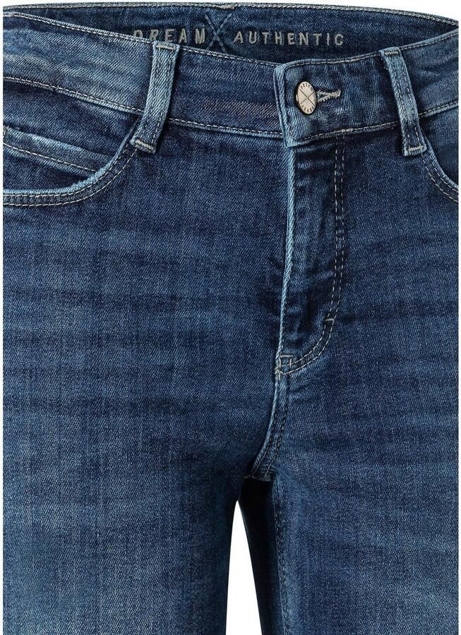 MAC Wijde spijkerbroek met klassieke blauwe wassing Blue Dames - Foto 9