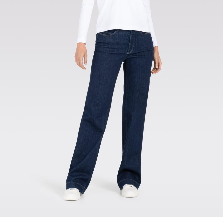 MAC wide leg jeans Dream Wide dark blue denim - Foto 11