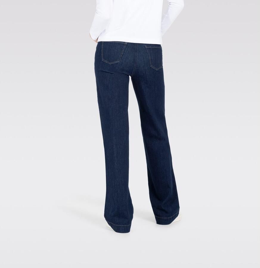 MAC wide leg jeans Dream Wide dark blue denim - Foto 8