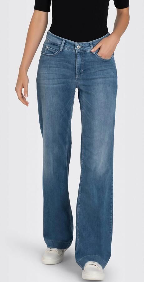MAC Wijde jeans DREAM WIDE met wijde broekspijp stretch - Foto 3