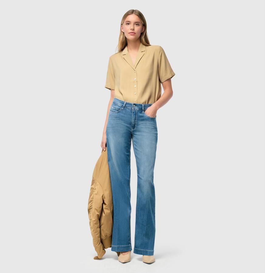 MAC Wijde jeans DREAM WIDE met wijde broekspijp stretch - Foto 6