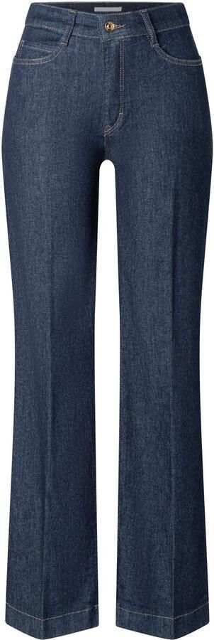 MAC Wijde Stretch Denim Jeans Blue Dames - Foto 10