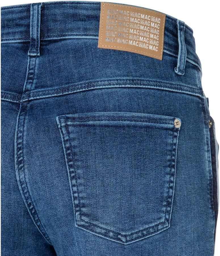 MAC Wide fit jeans van katoenmix met sierstrepen - Foto 5