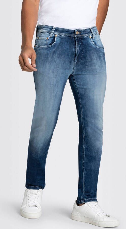 MAC Regular fit jeans met knoopsluiting model 'ARNE PIPE'