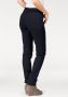 MAC Slim-Fit Straight-Leg Jeans 5401 90 0355L Dark Navy Blue Dames - Thumbnail 2