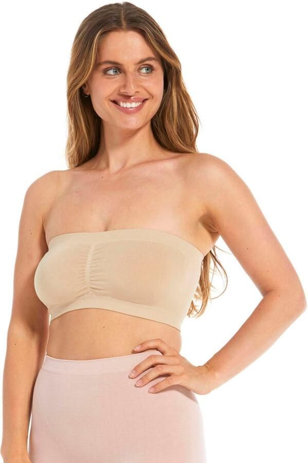 Magic Body Fashion Beugelloze-bh Comfort Bandeau met uitneembare vullingen - Foto 3