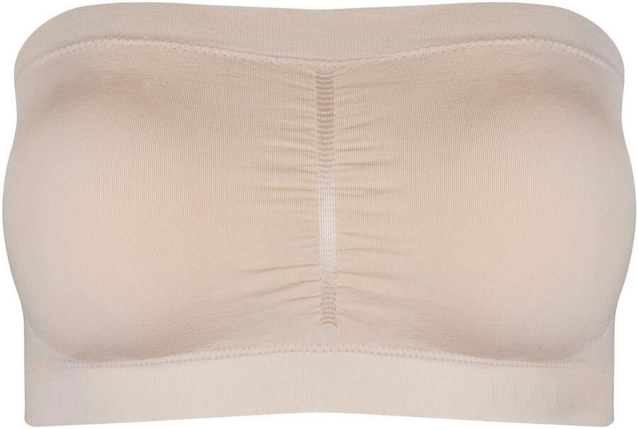 Magic Body Fashion Beugelloze-bh Comfort Bandeau met uitneembare vullingen