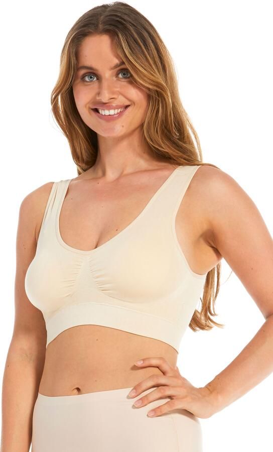 Magic Body Fashion Beugelloze-bh Comfort Bra comfortabele naadloze en beugelvrije bh - Foto 3