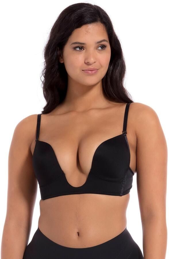 Magic Body Fashion Beugelloze-bh V-Bra extreem diep vallende halslijn en extra diepe rug - Foto 4
