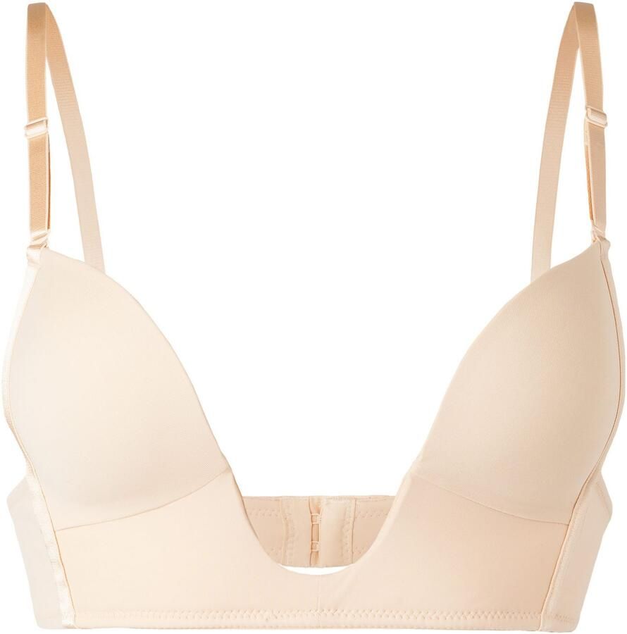 Magic Body Fashion Beugelloze-bh V-Bra extreem diep vallende halslijn en extra diepe rug
