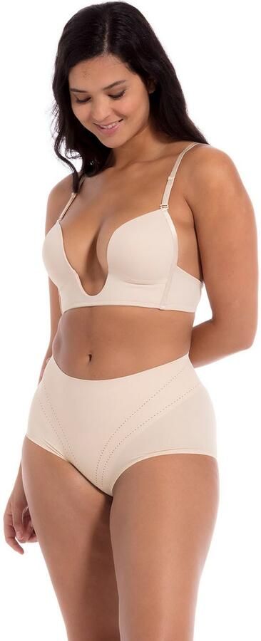 Magic Body Fashion Beugelloze-bh V-Bra extreem diep vallende halslijn en extra diepe rug - Foto 5