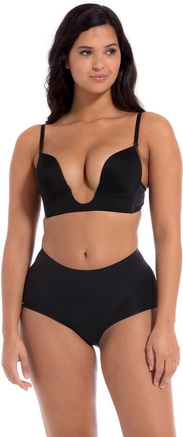 Magic Body Fashion Beugelloze-bh V-Bra extreem diep vallende halslijn en extra diepe rug - Foto 6