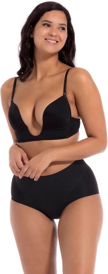 Magic Body Fashion Beugelloze-bh V-Bra extreem diep vallende halslijn en extra diepe rug - Foto 7