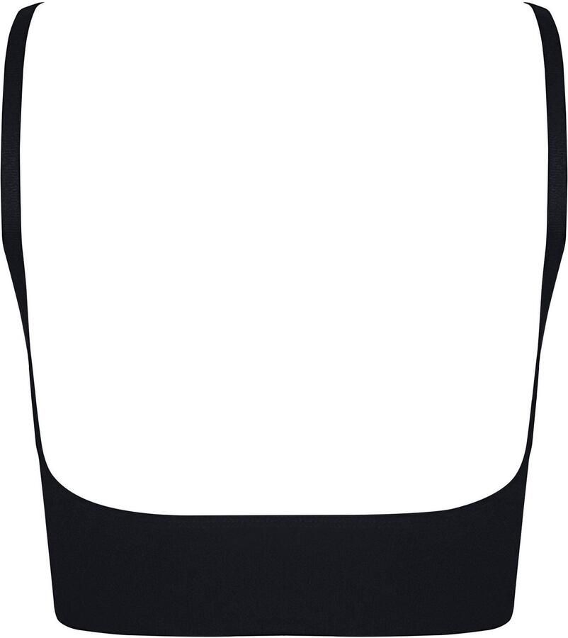 MAGIC Bodyfashion niet-voorgevormde bh top Low Back Bra zwart - Foto 2
