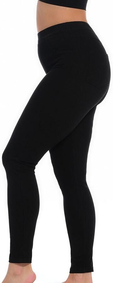 Magic Body Fashion Jeggings Shaping Leggings Denim-look elastisch gevoerd gemiddeld shape-effect - Foto 4