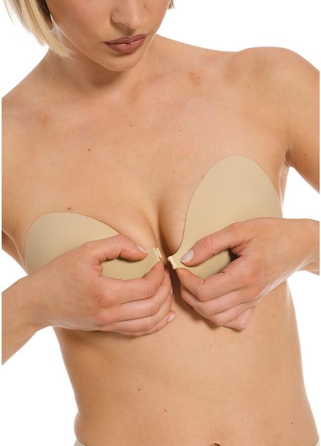 Magic Body Fashion Plak-bh My MAGIC Bra bandjesloos rugvrij gladde cups