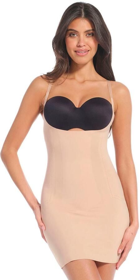 MAGIC Bodyfashion seamless sterk corrigerende jurk Dream Shaper lichtbeige - Foto 4