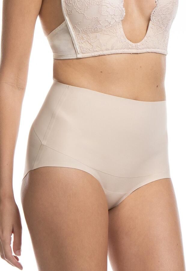 MAGIC Bodyfashion sterk corrigerende maxislip Tummy Shaper lichtbeige - Foto 6