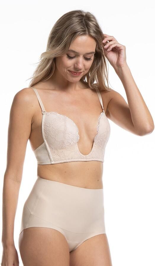 MAGIC Bodyfashion sterk corrigerende maxislip Tummy Shaper lichtbeige - Foto 2