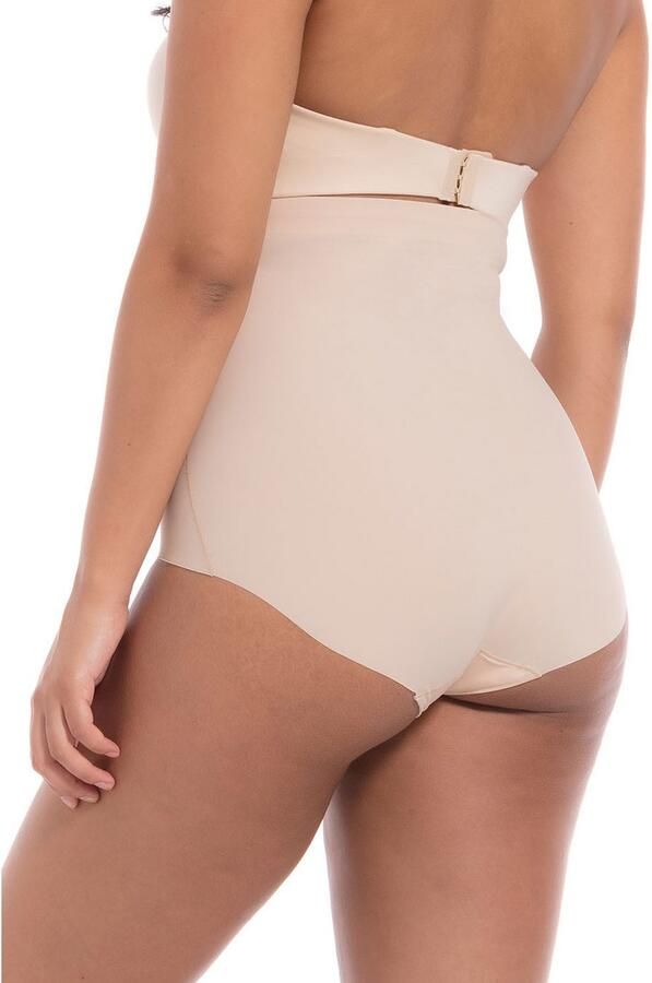 MAGIC Bodyfashion seamless high waist sterk corrigerende slip Maxi Sexy Hi lichtbeige - Foto 4
