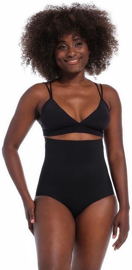 MAGIC Bodyfashion seamless high waist sterk corrigerende slip Maxi Sexy Hi zwart - Foto 8