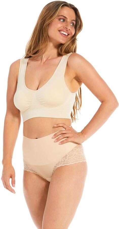 MAGIC Bodyfashion medium corrigerende slip Tummy Shaper Lace beige - Foto 4