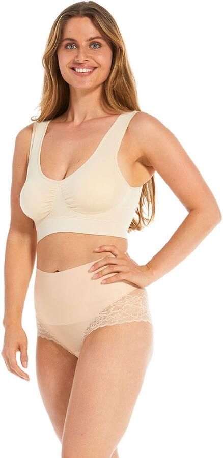 MAGIC Bodyfashion medium corrigerende slip Tummy Shaper Lace beige - Foto 5