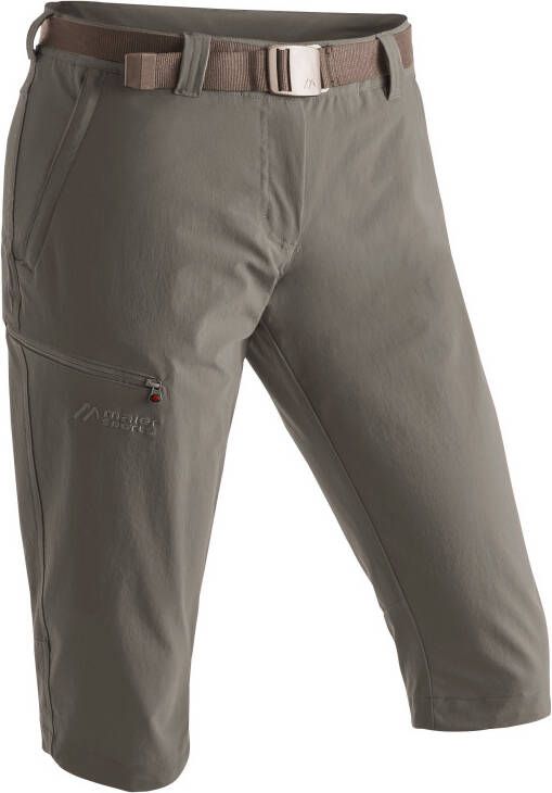 Maier Sports Capribroek Inara slim 3 4 Smalle capri van sneldrogend materiaal