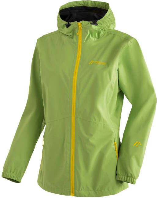 Maier Sports Functioneel jack Tind Eco W Minimalistische 2 5-lagen-jas voor wandelingen en tochten