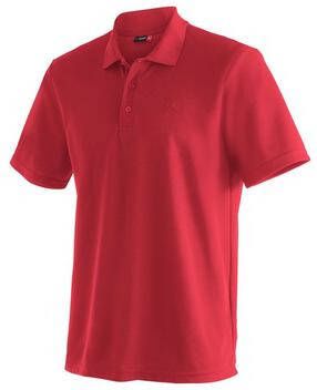 Maier Sports Functioneel shirt Ulrich Heren poloshirt korte mouw vrijetijdsshirt met overhemdkraag regular fit