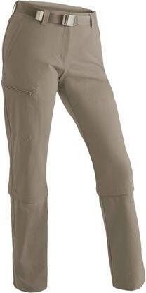 Maier Sports Functionele broek Arolla Dames wandelbroek afritsbare outdoorbroek 3 zakken regular fit