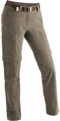 Maier Sports Functionele broek Inara slim zip Dames wandelbroek zipp-off outdoorbroek 4 zakken slim fit