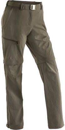 Maier Sports Functionele broek Nata Dames wandelbroek afritsbare outdoorbroek 3 zakken regular fit