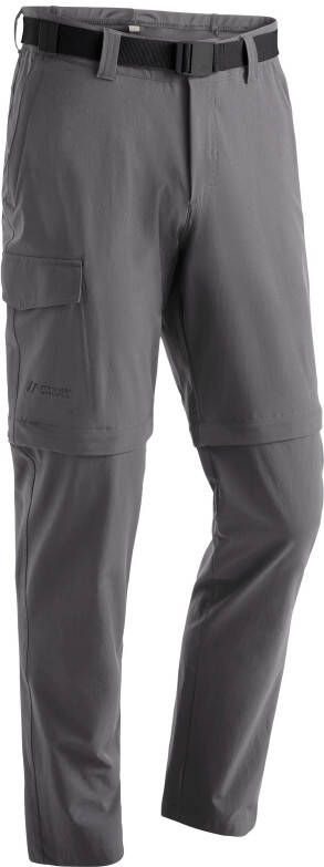 Maier Sports Functionele broek Torid slim zip Heren wandelbroek zipp-off outdoorbroek 4 zakken slim fit