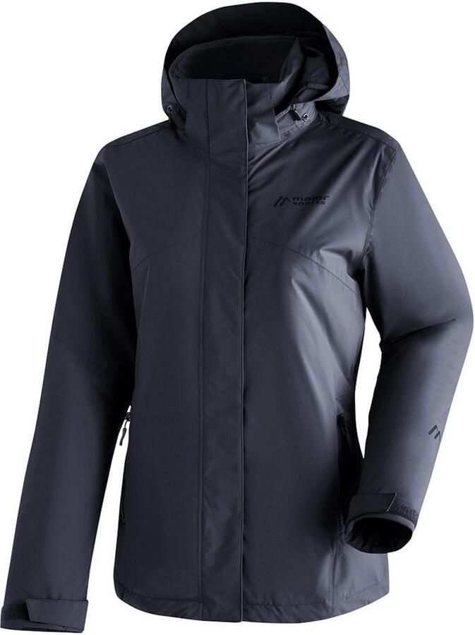 Maier Sports Outdoorjack Metor Therm Rec W Dames wandeljack ademend en waterdicht gewatteerde regenjack met capuchon - Foto 2