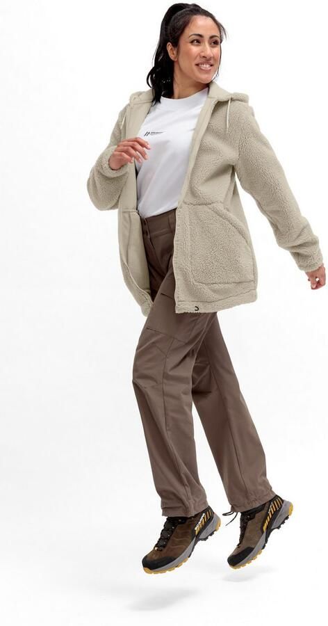 Maier Sports Fleecejack Cheviot W ademende damesfleece wijde snit - Foto 4