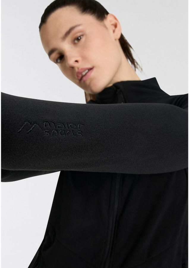 Maier Sports Fleecejack Denise Jacket W Dames midlayer ademend snel drogend full-zip regular fit - Foto 3