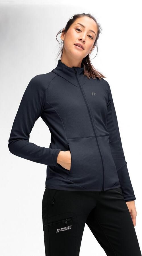 Maier Sports Fleecejack Sinaia W Dames midlayer ademend snel drogend full-zip regular fit - Foto 7