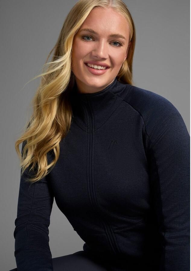 Maier Sports Fleecejack Sinaia W Dames midlayer ademend snel drogend full-zip regular fit - Foto 4