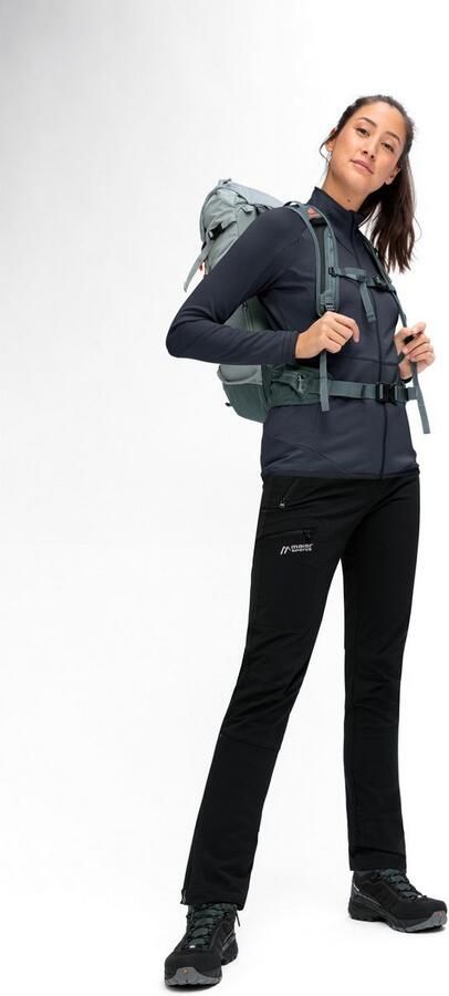 Maier Sports Fleecejack Sinaia W Dames midlayer ademend snel drogend full-zip regular fit - Foto 8