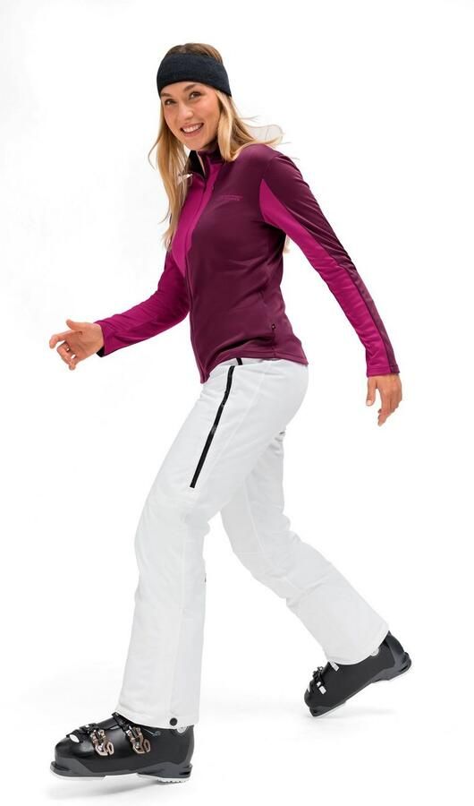 Maier Sports Fleecejack Purga Jacket Dames midlayer fleece met opgeruwde binnenkant - Foto 3